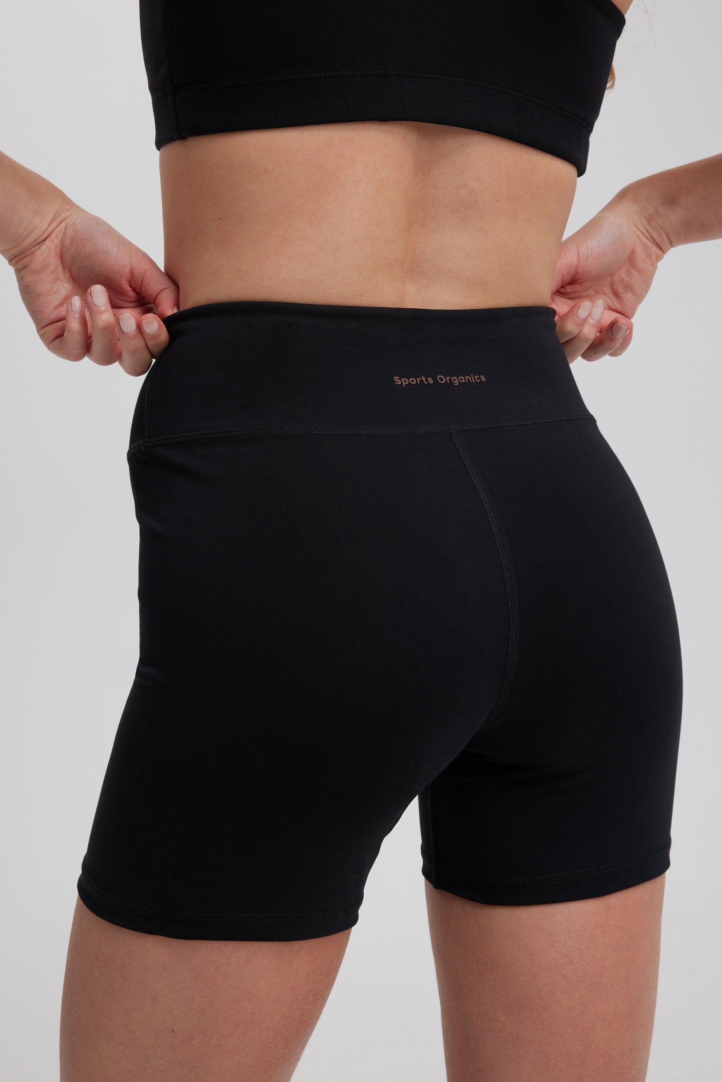 Mia Organic Cotton Bike Short Black