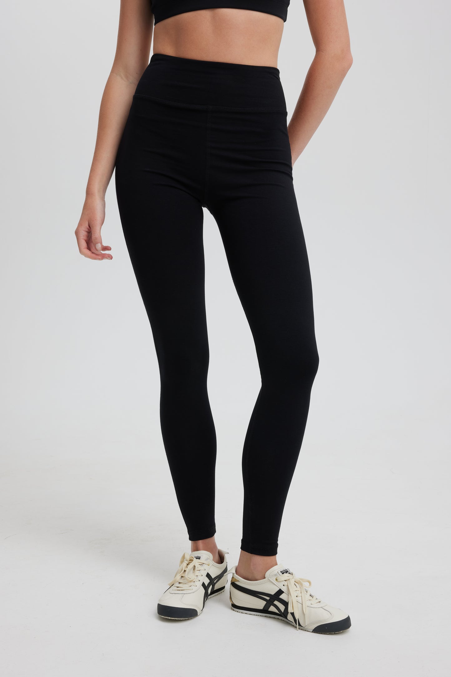 Organic Cotton Kate Leggings Black