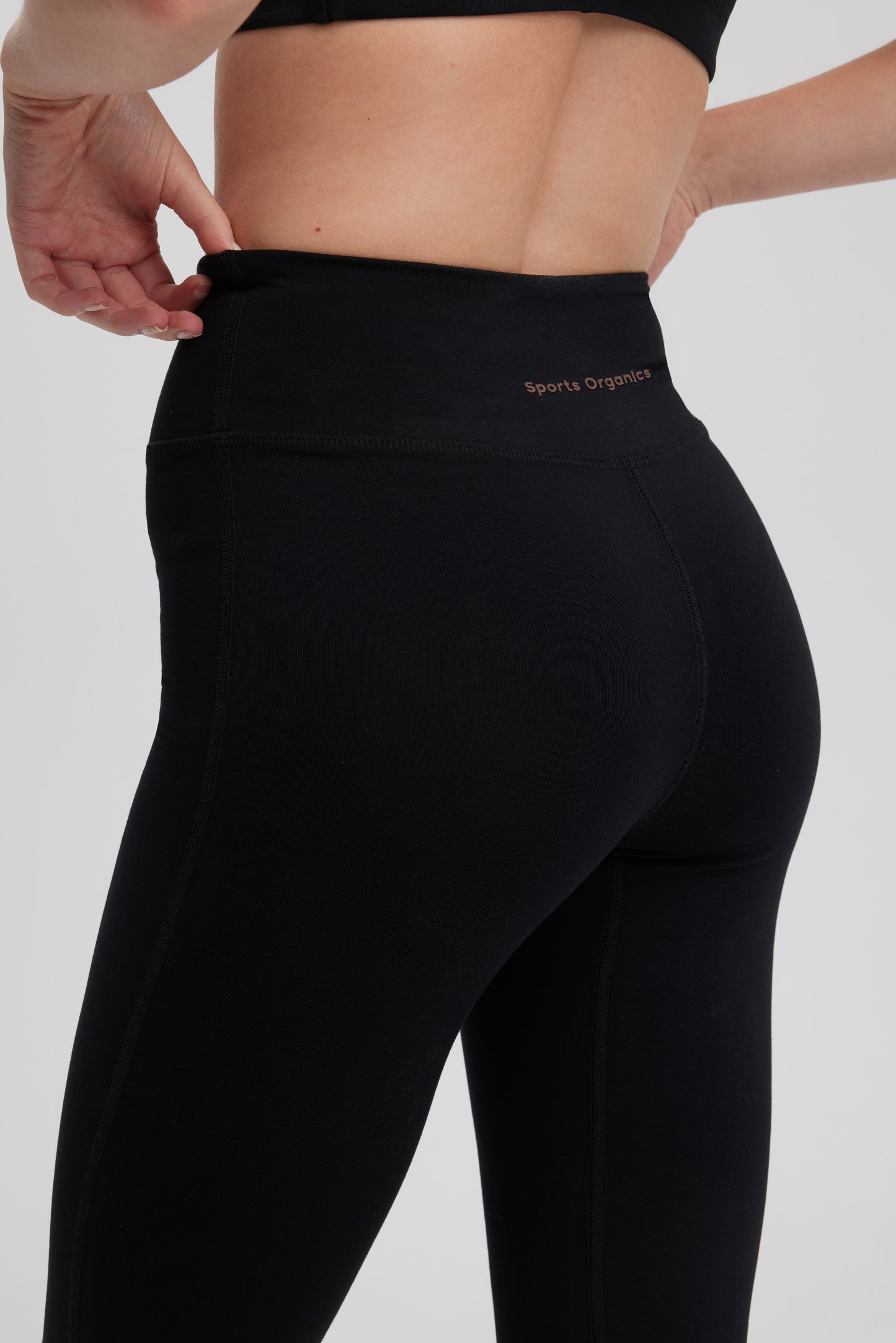 Organic Cotton Kate Leggings Black